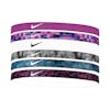 Nike Printed Headbands 6-Pack Unisexe