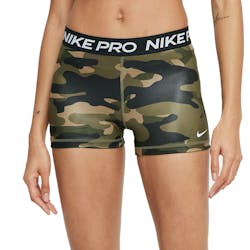 Nike Pro Dri-FIT Camo 3 Inch Short Damen
