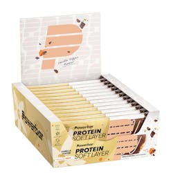 Powerbar Protein Soft Layer Bar Vanilla Toffee Box